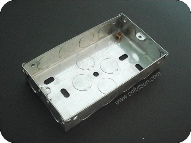 2 Gang Metal Ηλεκτρικά κουτιά