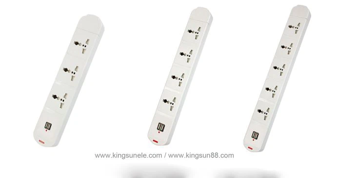 Τριδιάστατο βύσμα επέκτασης με USB