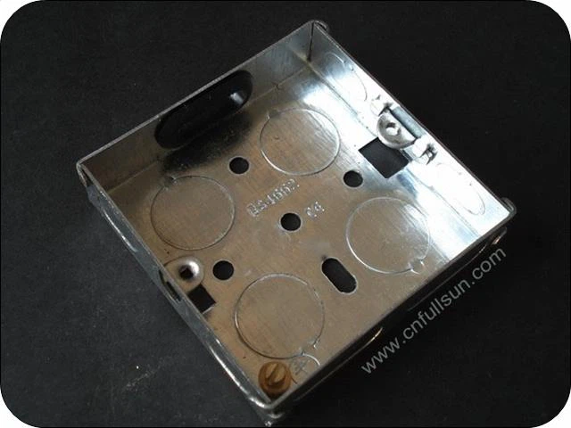 Single Gang Ηλεκτρικό Μεταλλικό Κουτί