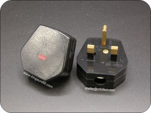 13A 3 ακροδέκτες βύσμα Επιφάνεια