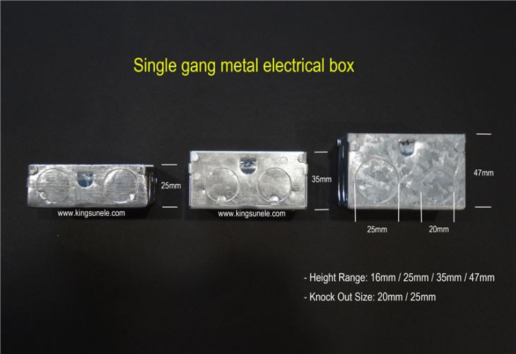 4x2 Metal Box