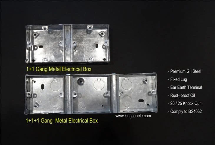 BS4662 Standard Electrical Box