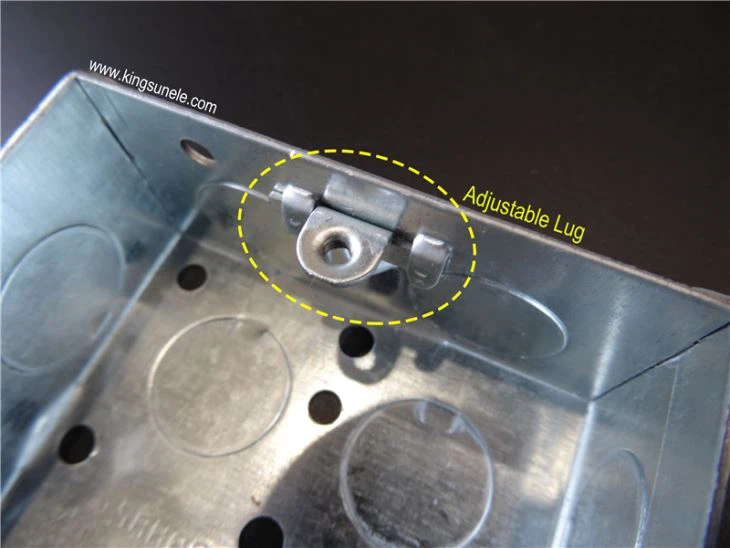 Single Gang Electrical Iron Box