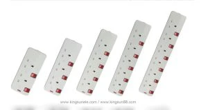 Extension Socket Surge Protected Home Use με ενδεικτική λυχνία