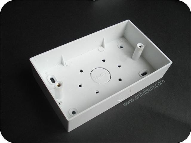 PVC ηλεκτρικό κουτί επιβραδυντικό φωτιάς 2 συμμορία