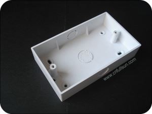 PVC ηλεκτρικό κουτί 2 Gang BS4662