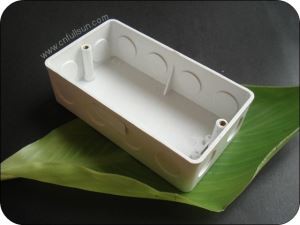 Ηλεκτρική διπλή συμμορία απόδειξης φλογών κιβωτίων PVC